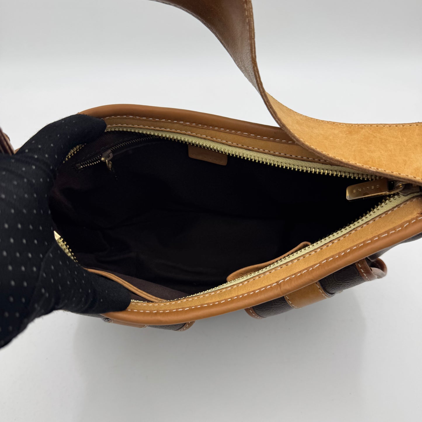Celine Paris Macadam Multi-Pocket Hobo Bag