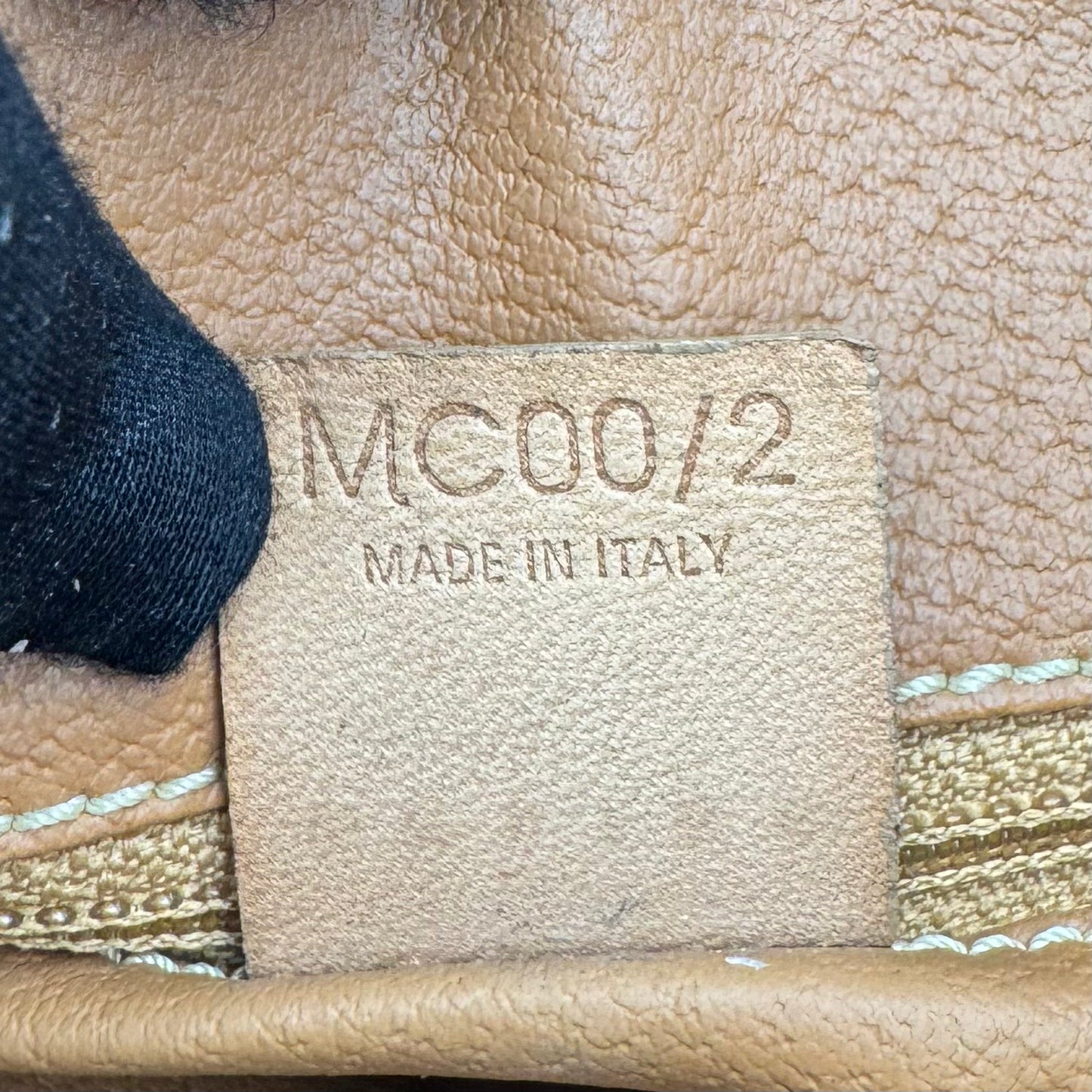 Celine Paris Macadam Logo Boat Shoulder Bag