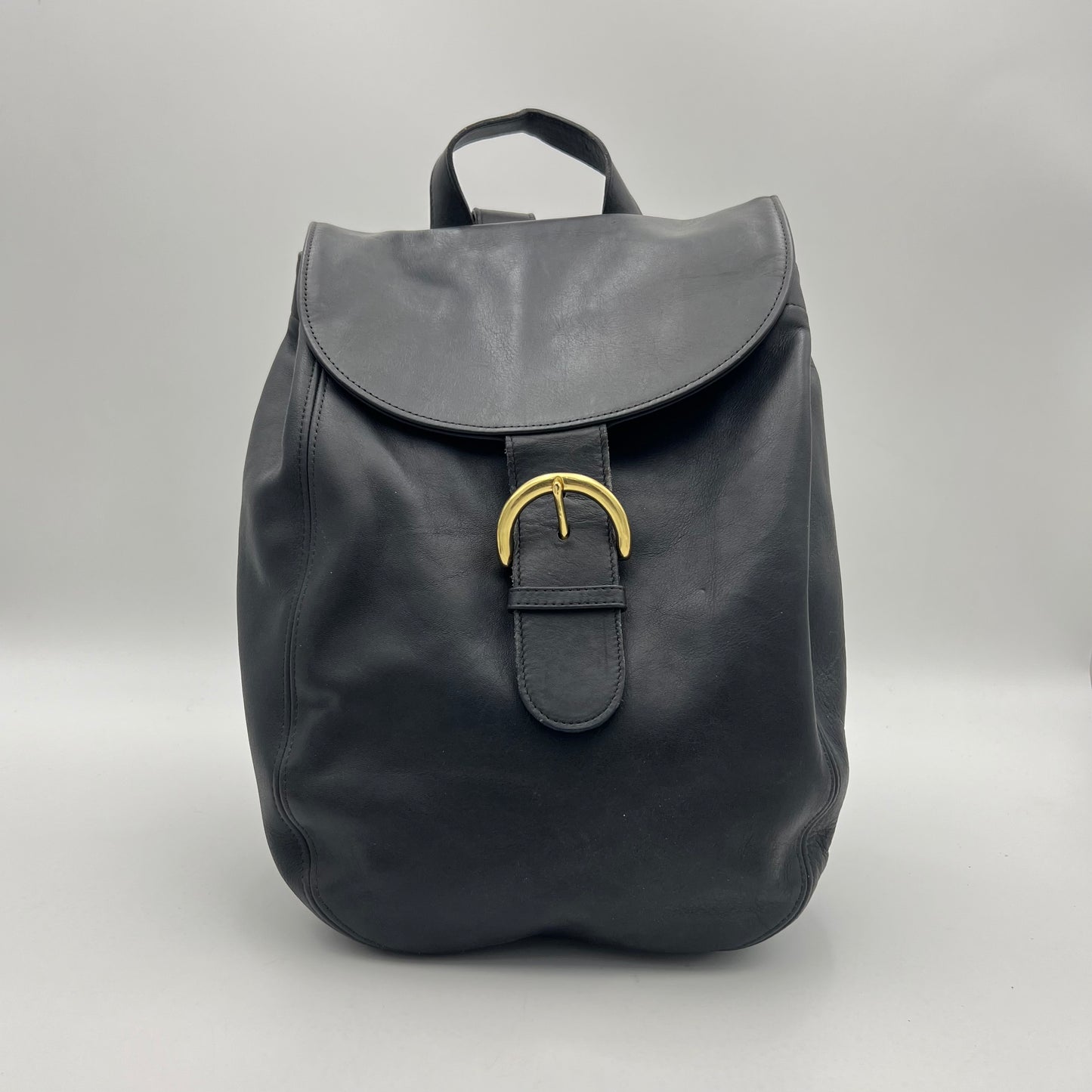 Coach Black Leather Soho Backpack