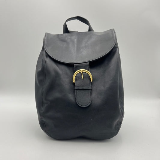 Coach Black Leather Soho Backpack