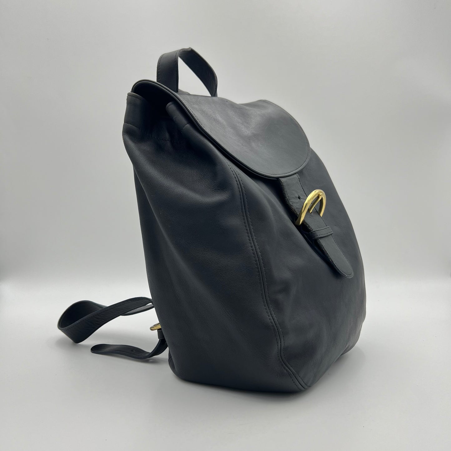 Coach Black Leather Soho Backpack