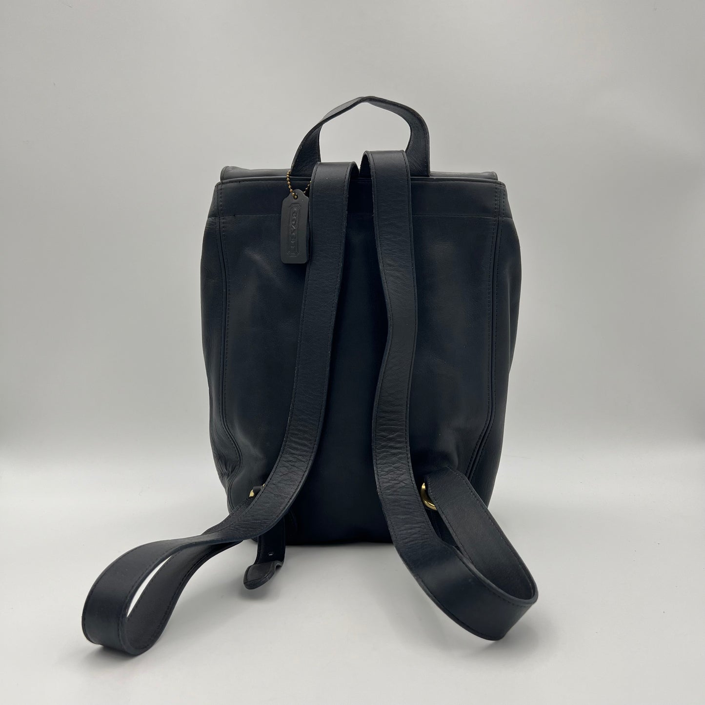 Coach Black Leather Soho Backpack