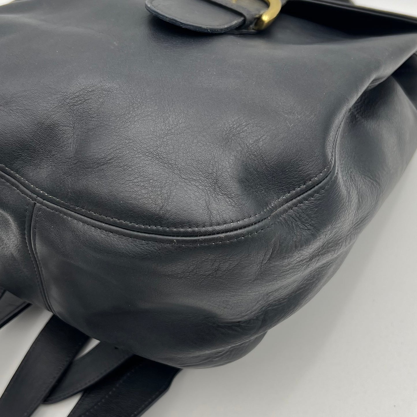 Coach Black Leather Soho Backpack