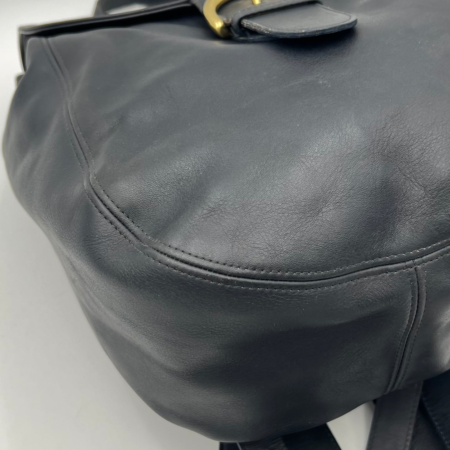 Coach Black Leather Soho Backpack