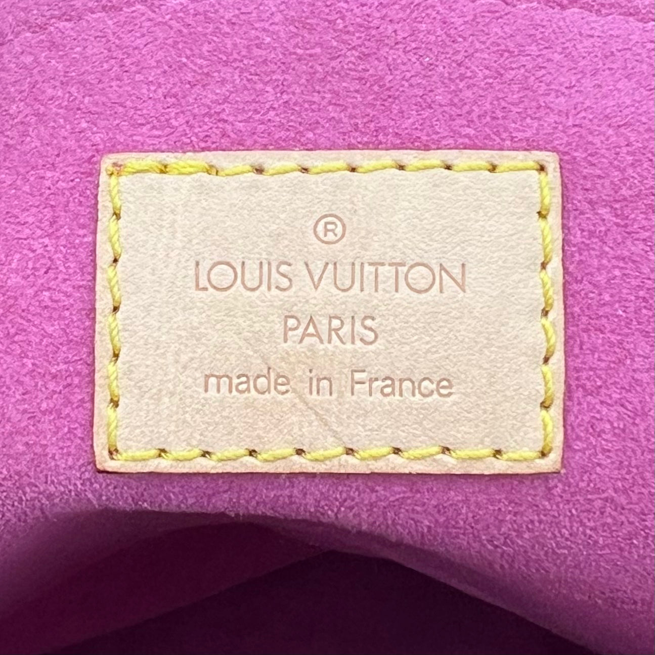 LV Pink Monogram Denim Neo Speedy