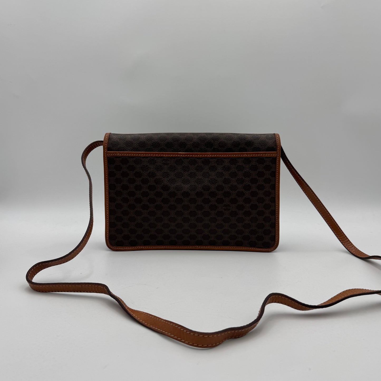 Celine Paris Macadam Envelope Flap Crossbody