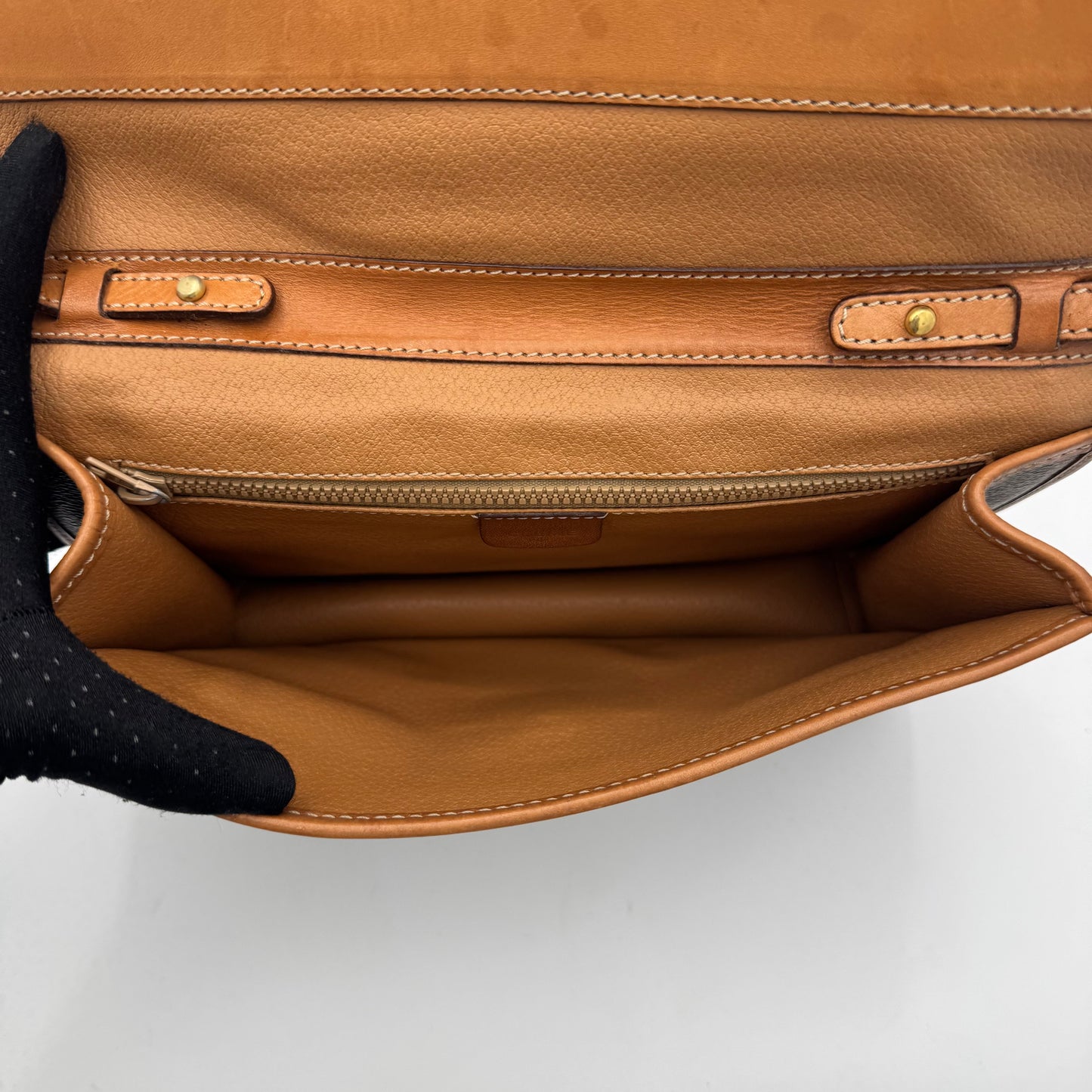 Celine Paris Macadam Envelope Flap Crossbody