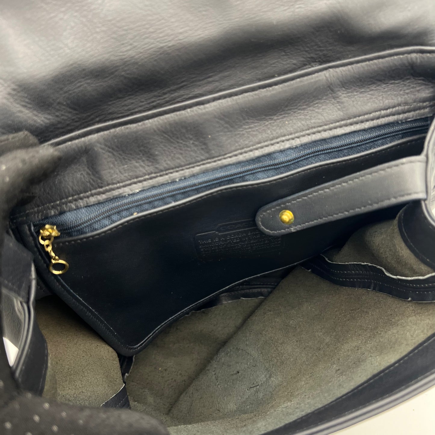 Coach Black Leather Soho Backpack