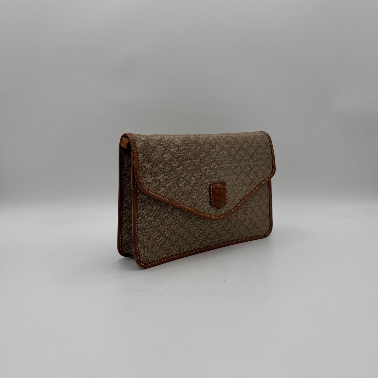 Celine Paris Macadam PVC Envelope Flap Crossbody