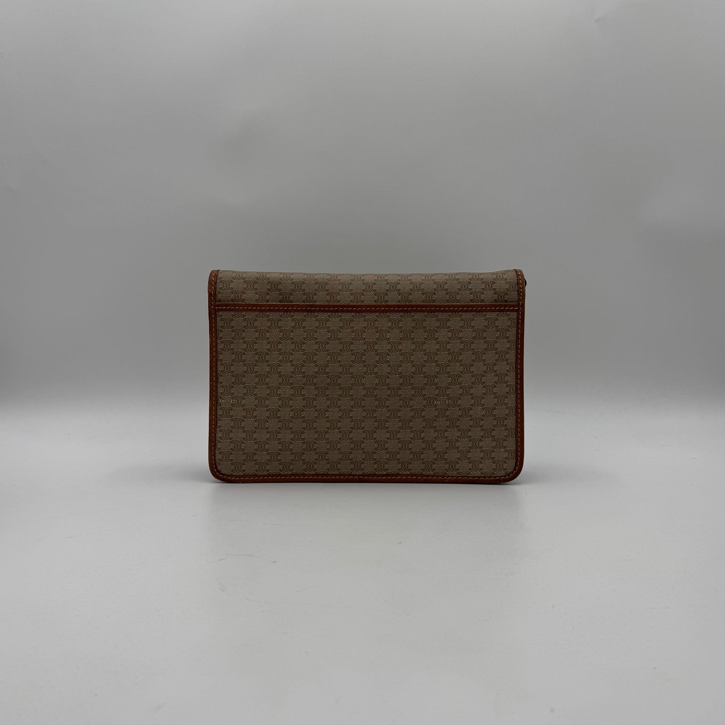 Celine Paris Macadam PVC Envelope Flap Crossbody