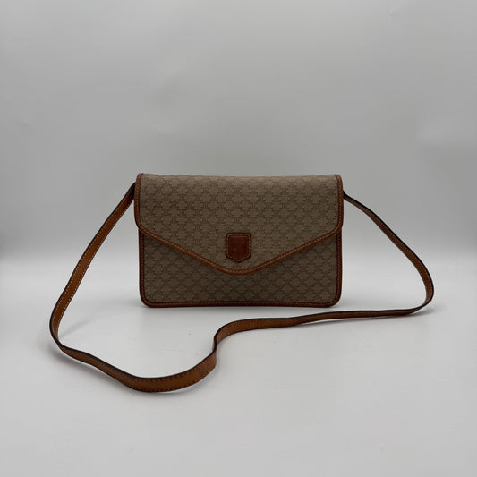 Celine Paris Macadam PVC Envelope Flap Crossbody