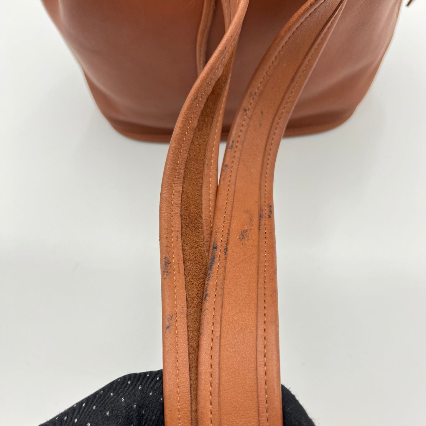 Coach Bristish Tan Lula's Legacy Drawstring Bucket Bag