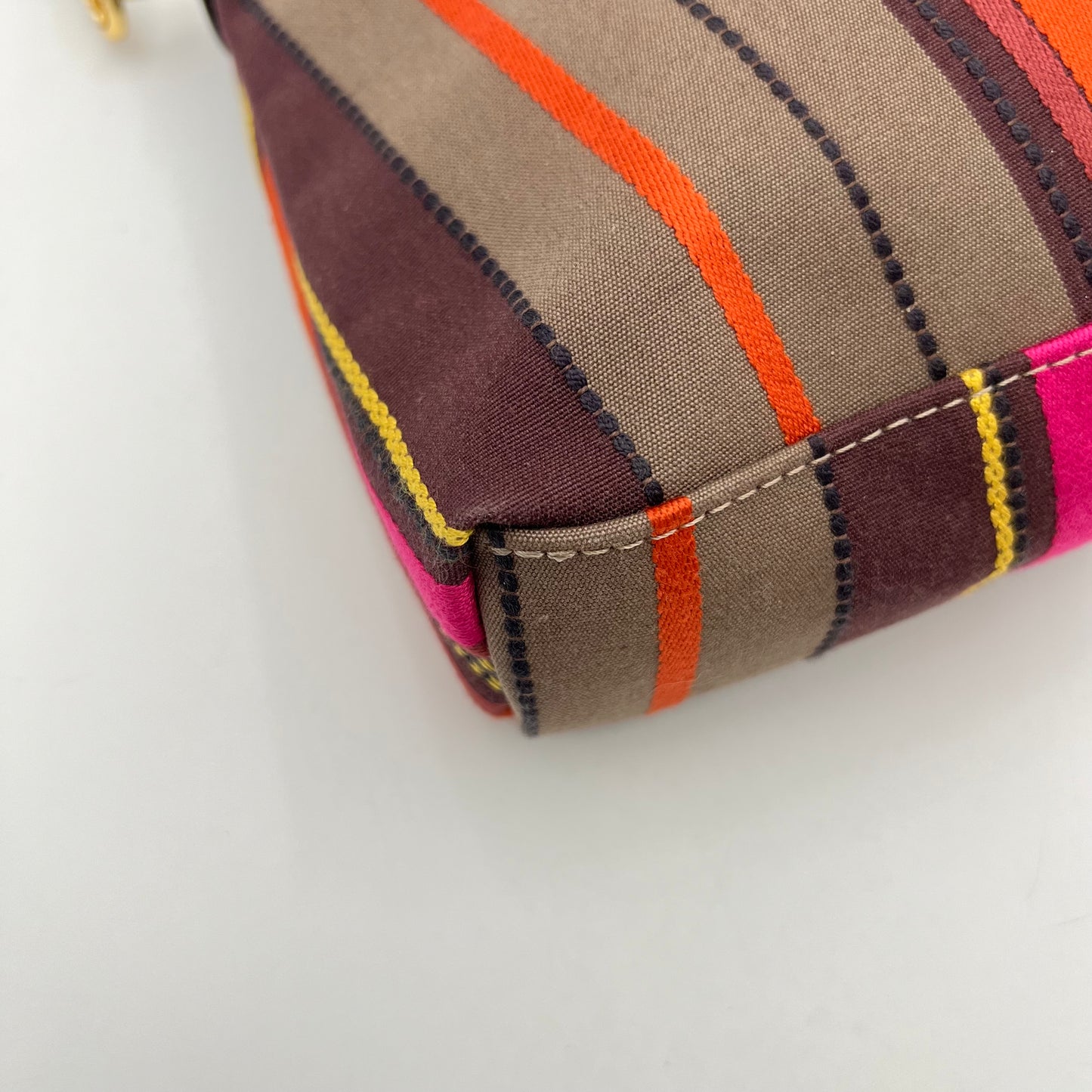Longchamp Multicolor Striped Le Pliage Shoulder Bag