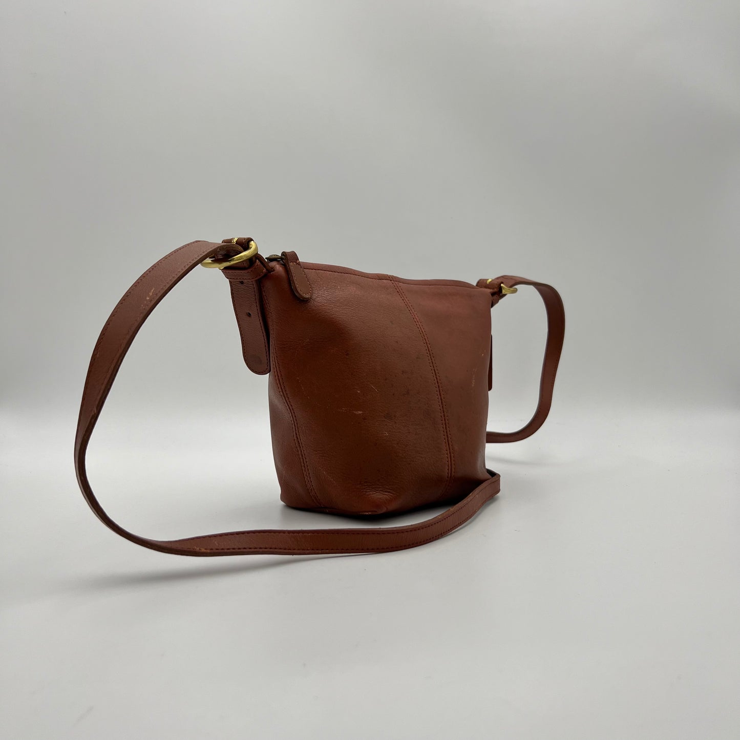Coach British Tan Leather 4107 Soho Mini Crossbody