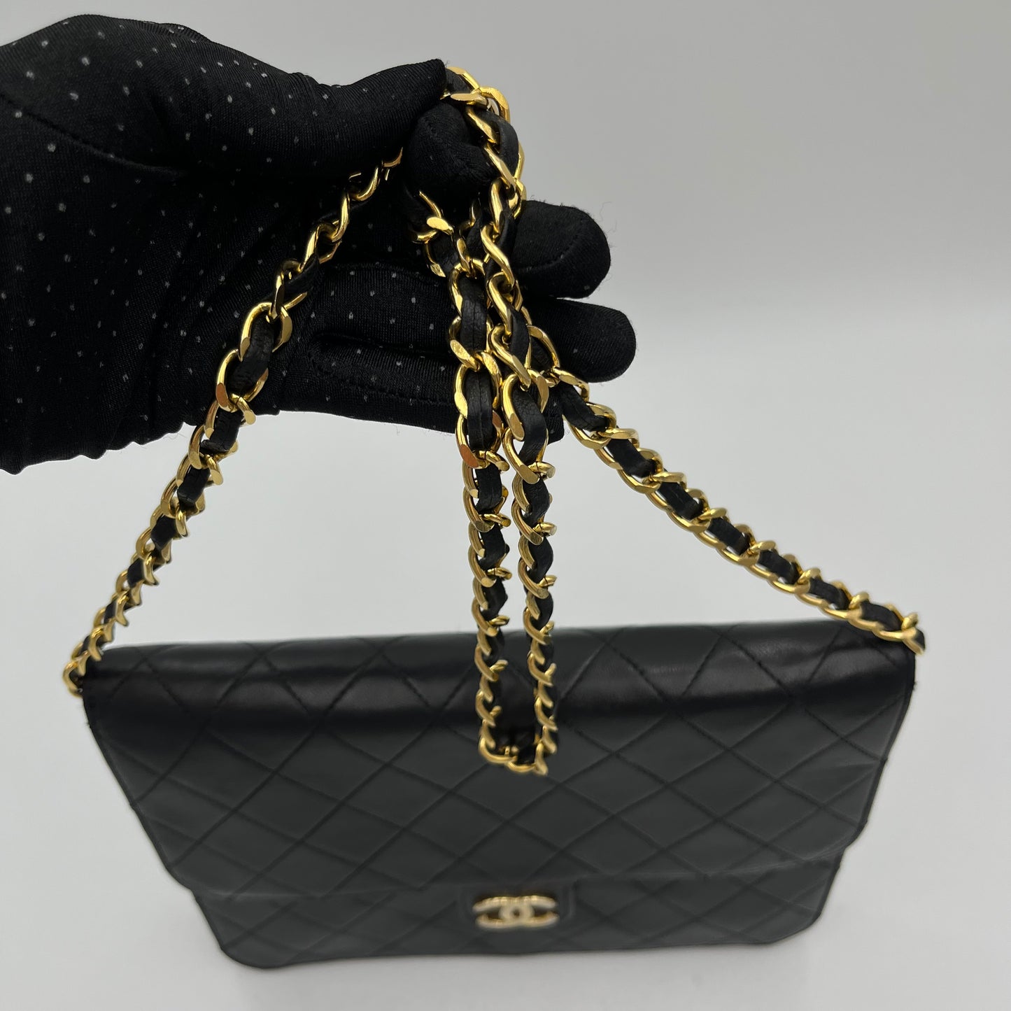 Chanel Vintage Lambskin Single Flap