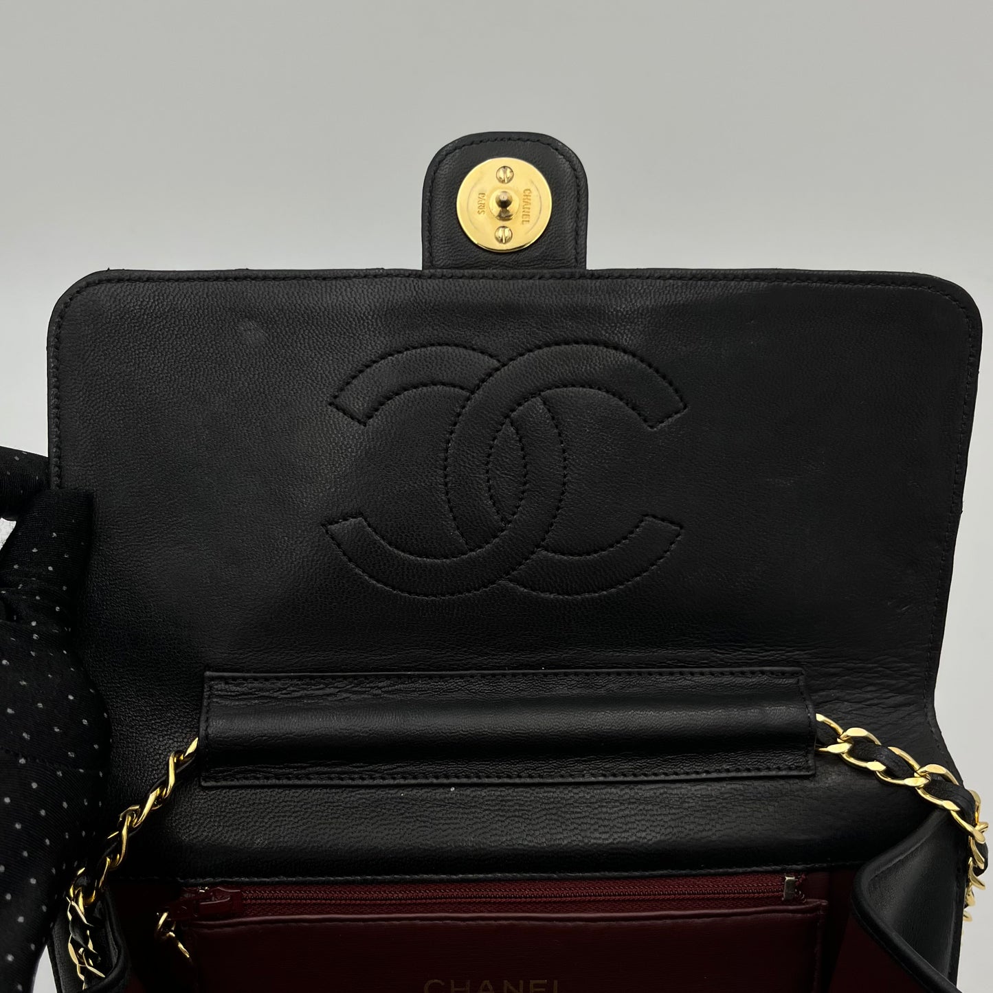 Chanel Vintage Lambskin Single Flap