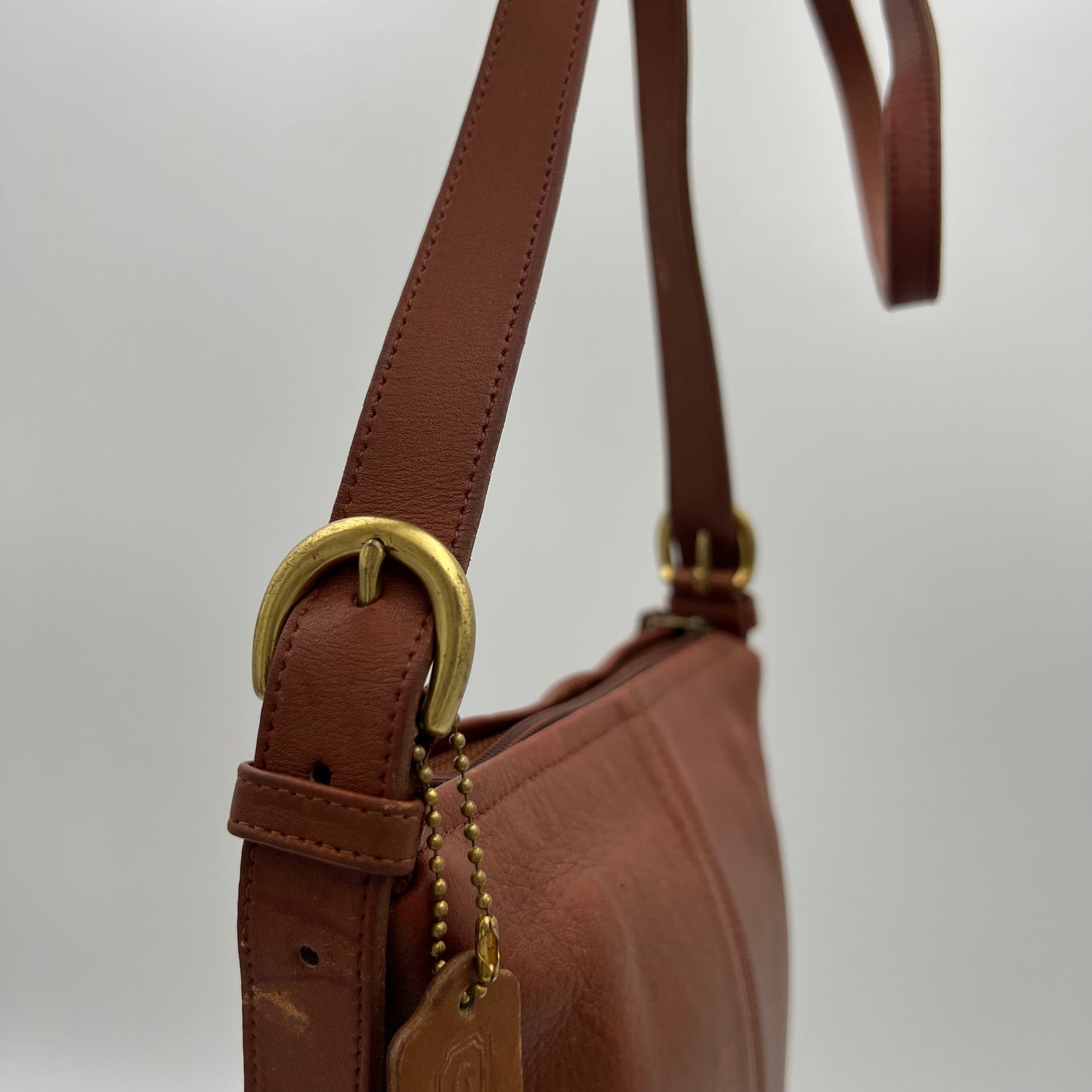 Coach British Tan Leather 4107 Soho Mini Crossbody