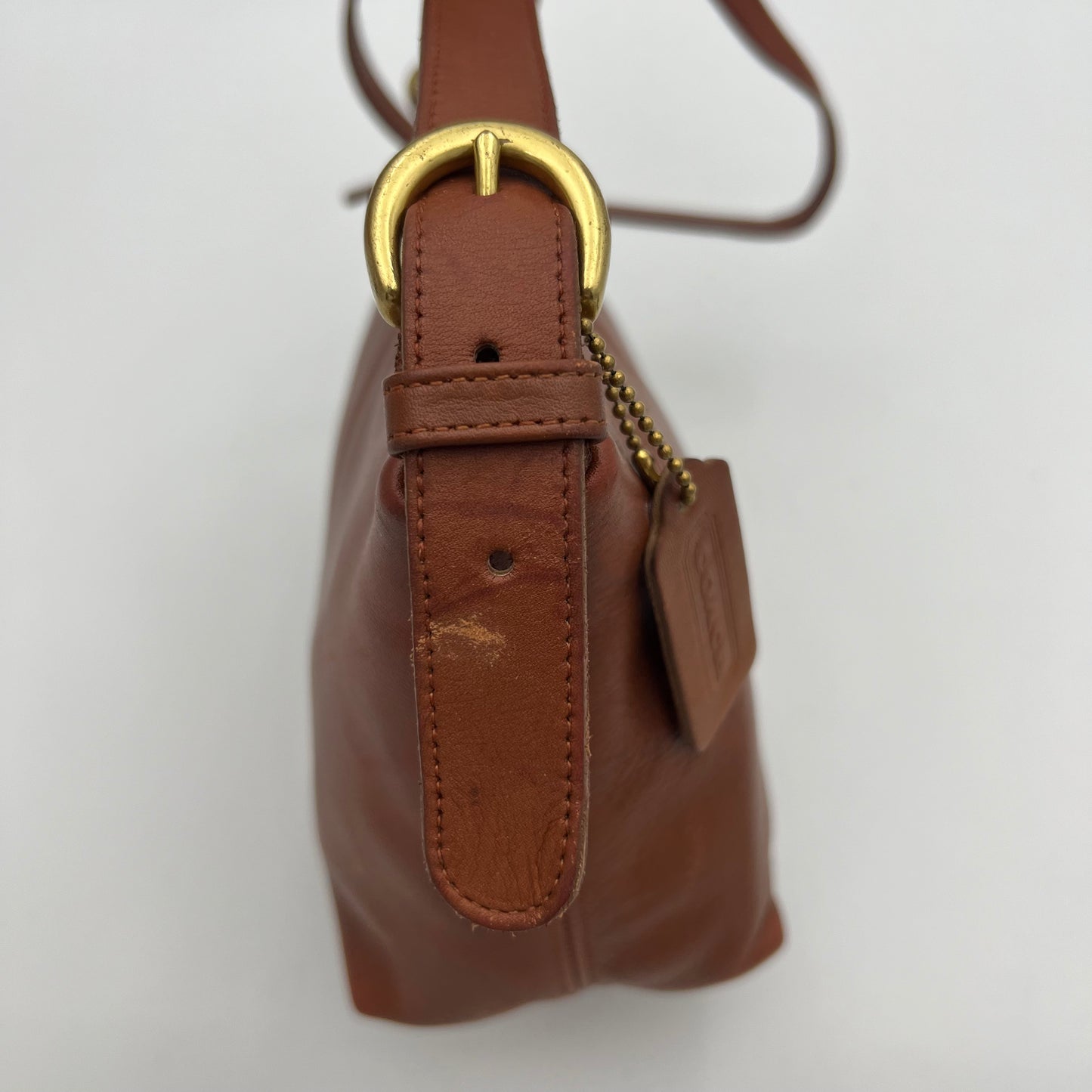 Coach British Tan Leather 4107 Soho Mini Crossbody