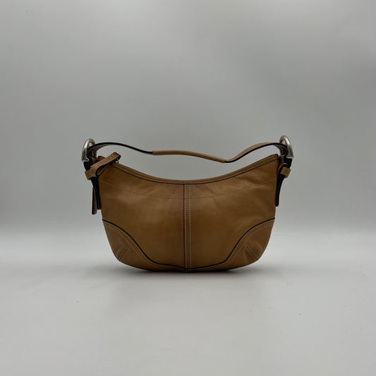 Coach Brown Leather Hobo Pochette