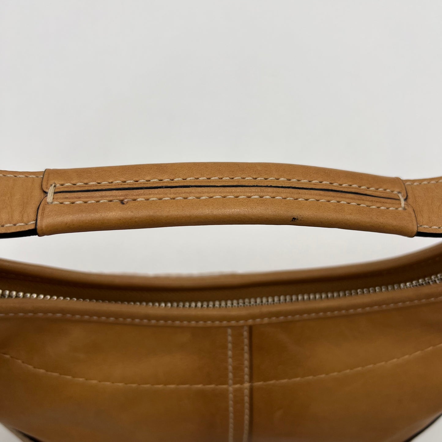 Coach Brown Leather Hobo Pochette