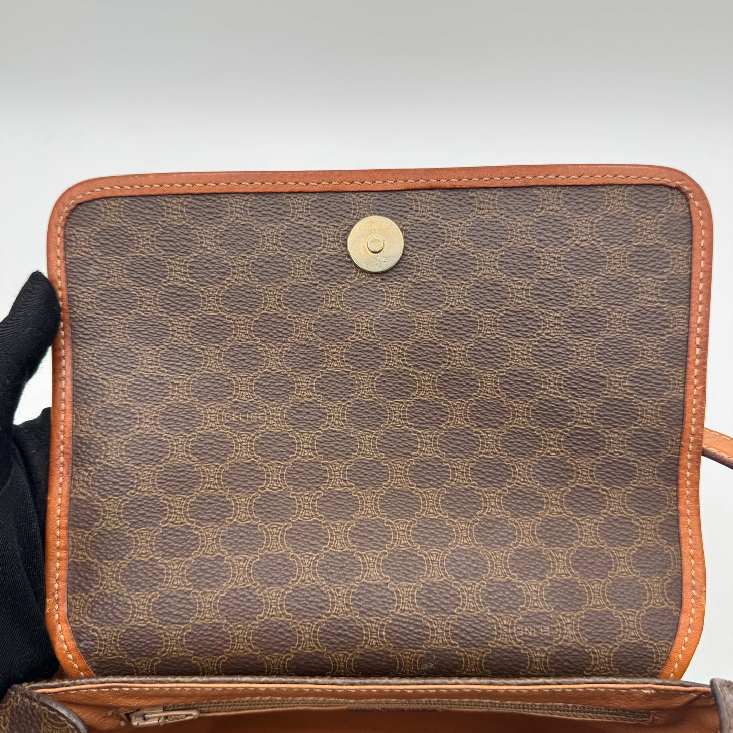 Celine Paris Macadam Flap Crossbody