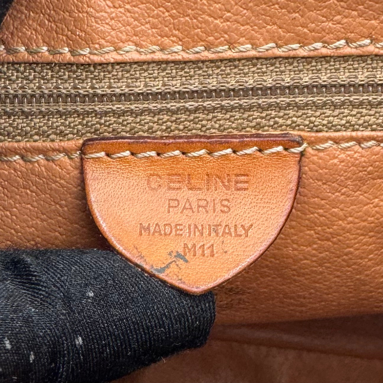Celine Paris Macadam Flap Crossbody