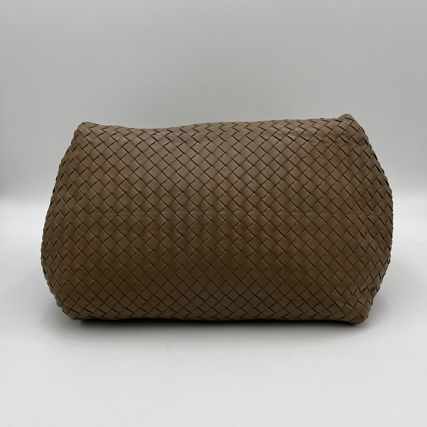 Bottega Veneta Light Brown Intrecciato Parachute Bag