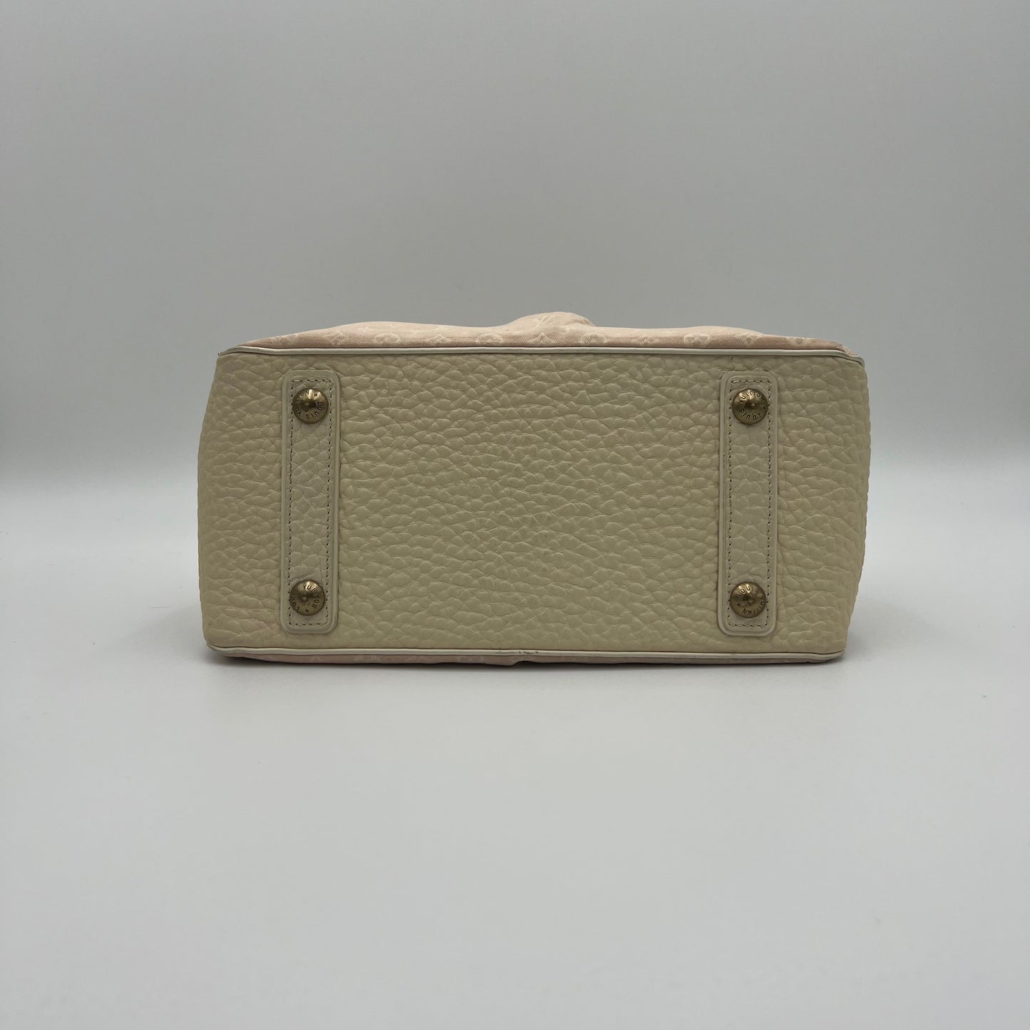 LV Rose Monogram Mini Lin Trapeze Handbag PM