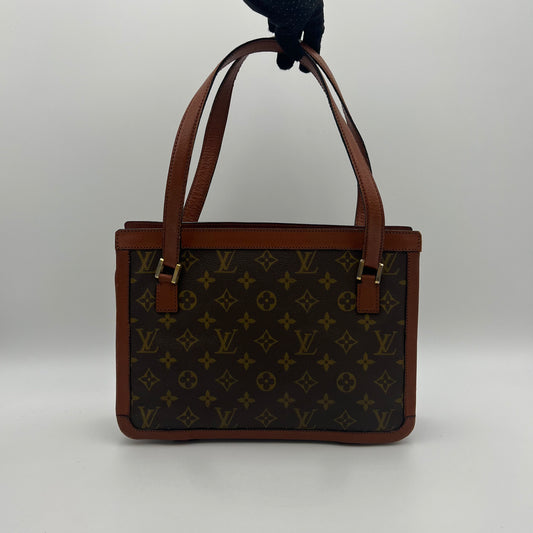 LV Vintage Monogram Sac Bavore 3 Poches Mini Tote Bavolet