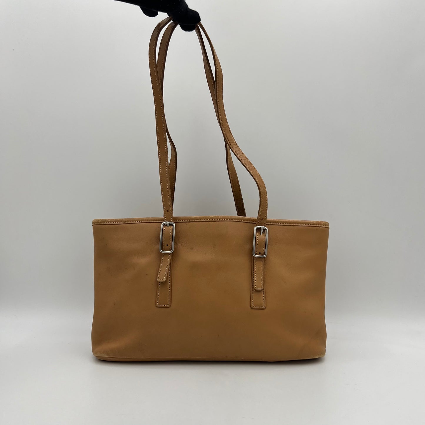 Coach Tan Leather Legacy Shopper's Tote