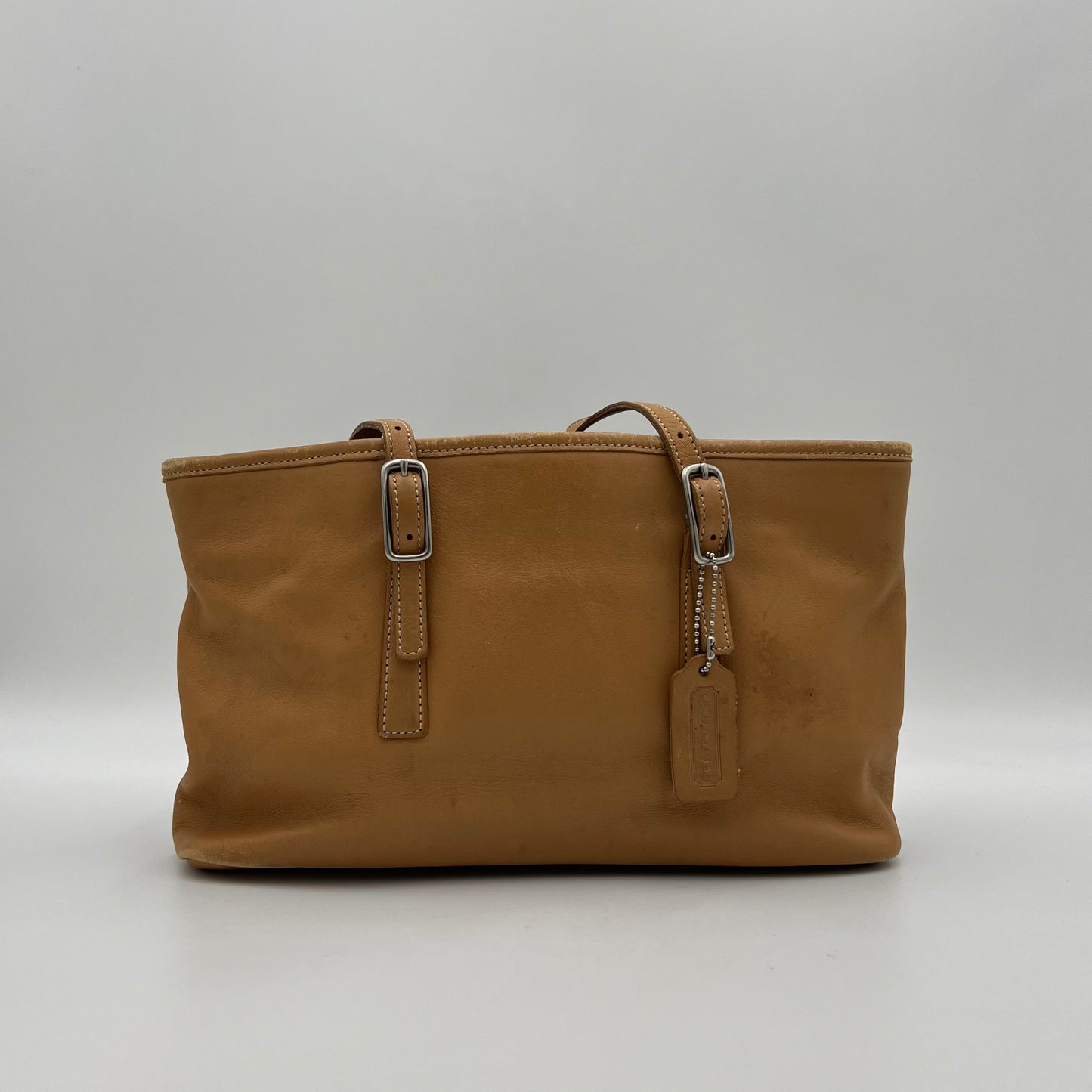 Coach Tan Leather Legacy Shopper's Tote