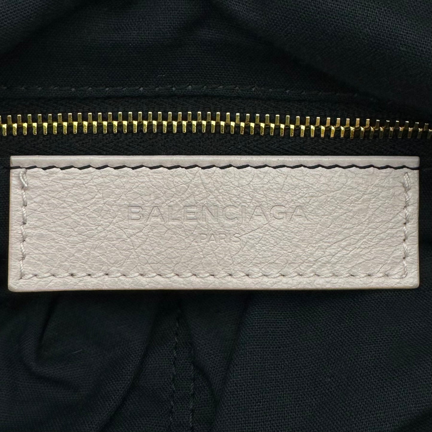 Balenciaga Gray Leather Classic City GHW