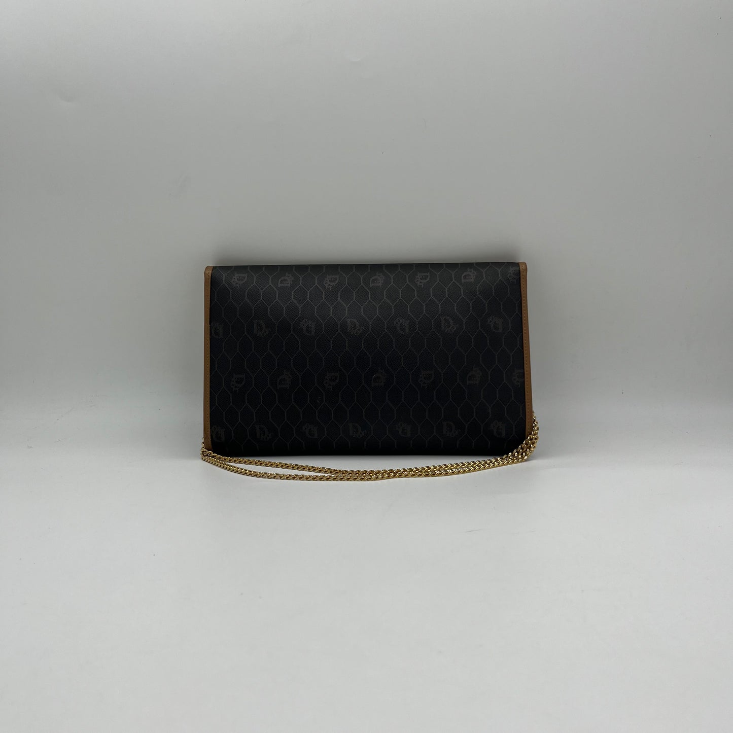 Christian Dior Dark Honeycomb Flap Chain Bag