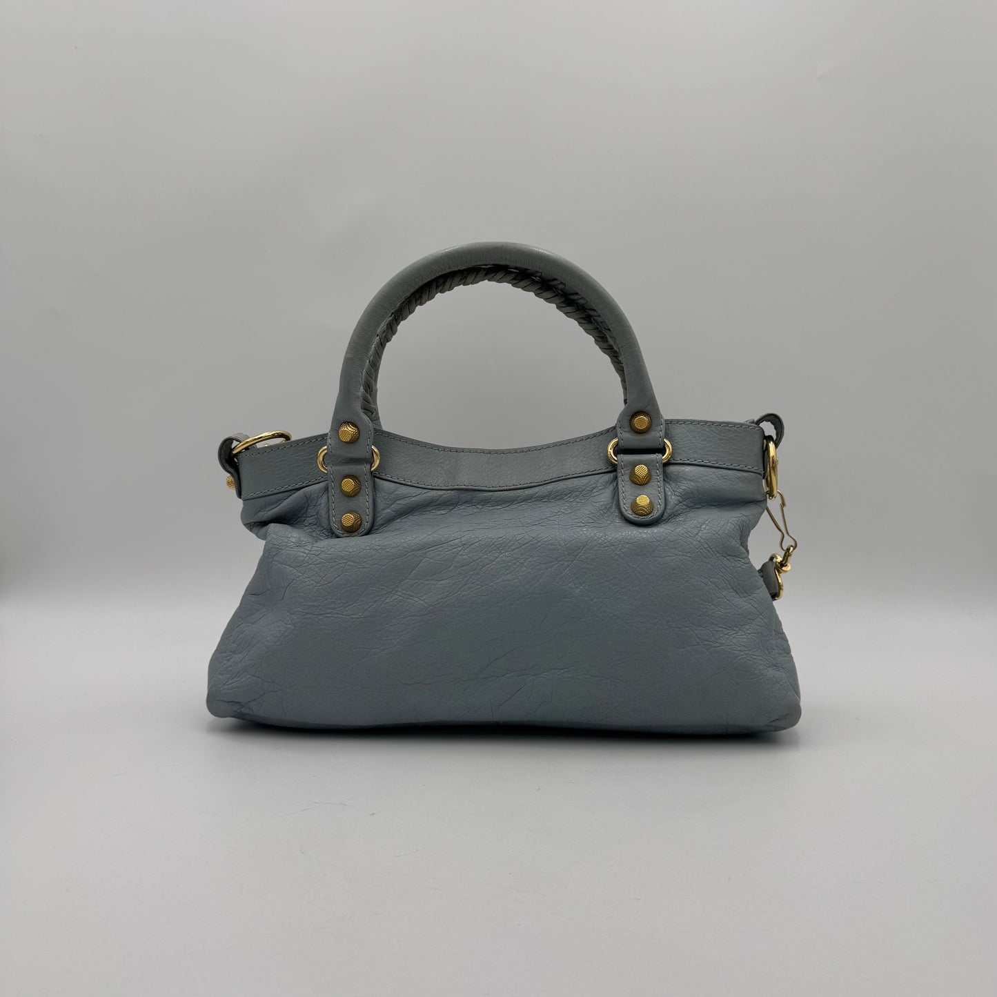 Balenciaga Light Blue Giant 12 First Bag GHW