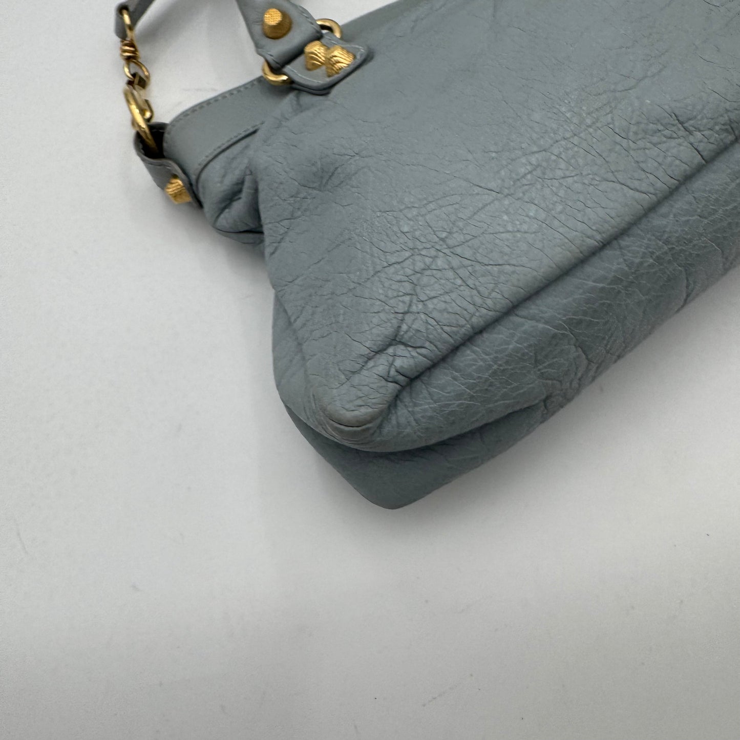 Balenciaga Light Blue Giant 12 First Bag GHW