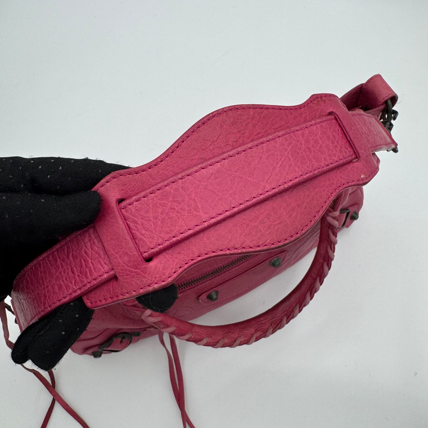 Balenciaga Pink Leather Classic First