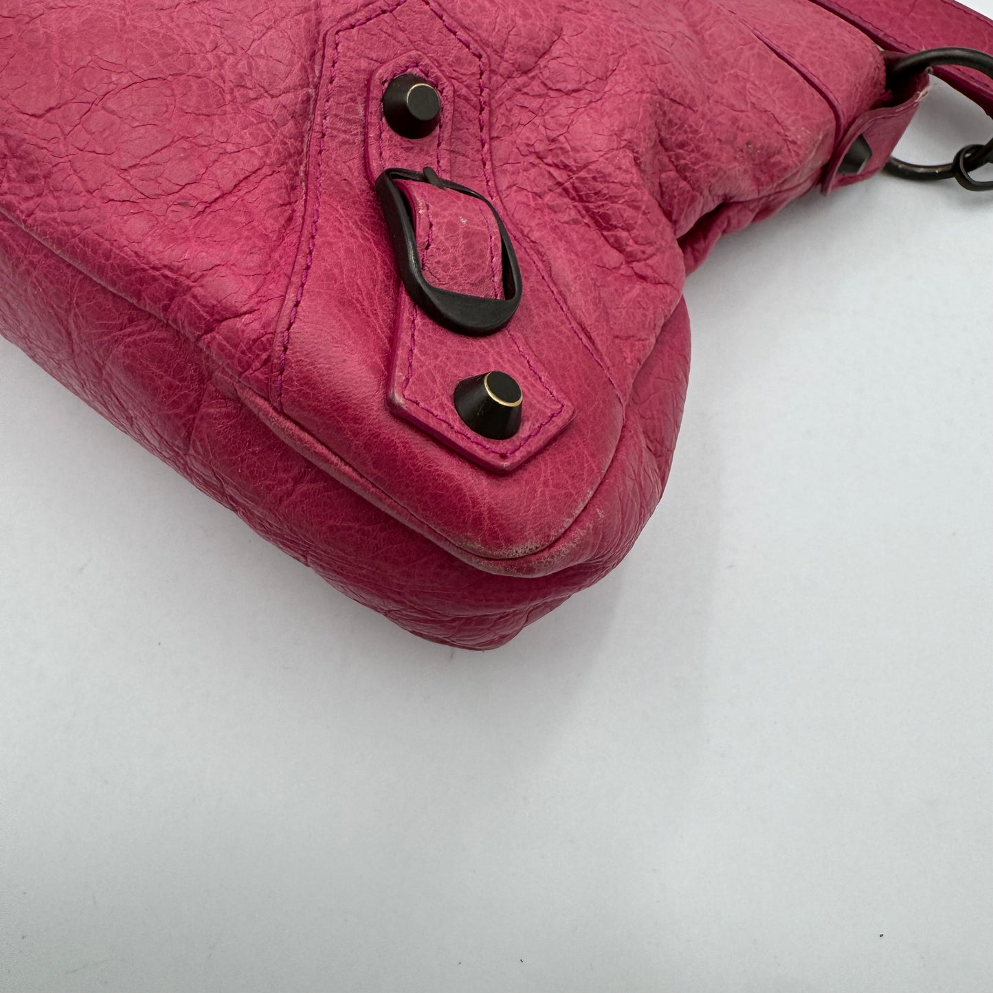Balenciaga Pink Leather Classic First