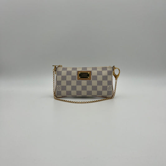 LV Damier Azur Milla Pochette MM