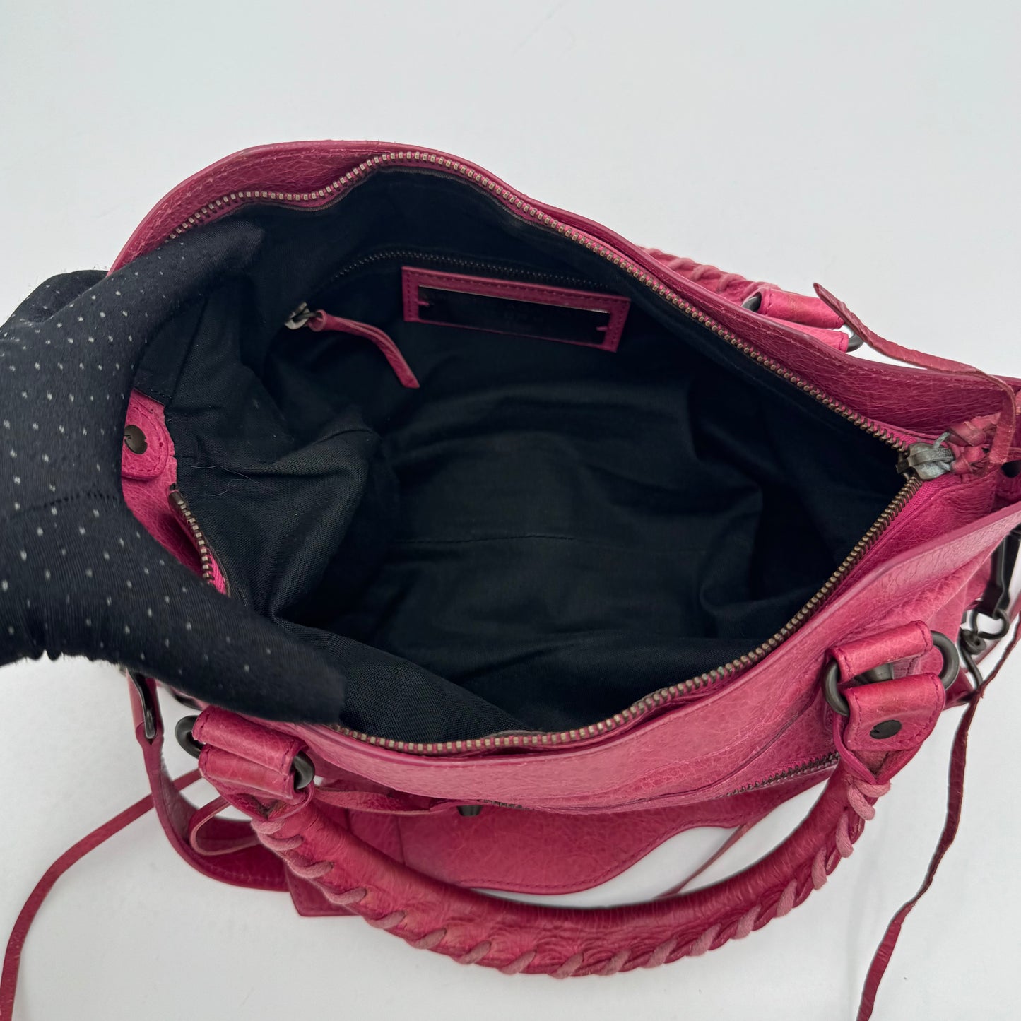 Balenciaga Pink Leather Classic First