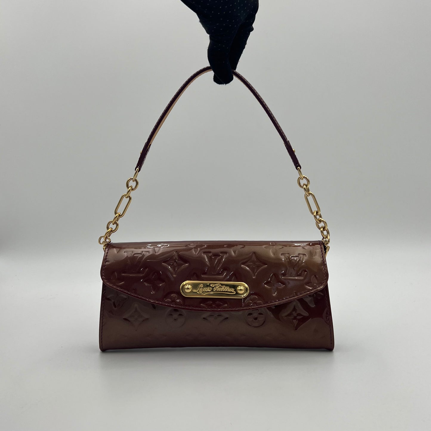 LV Rouge Fauviste Vernis Sunset Boulevard Bag