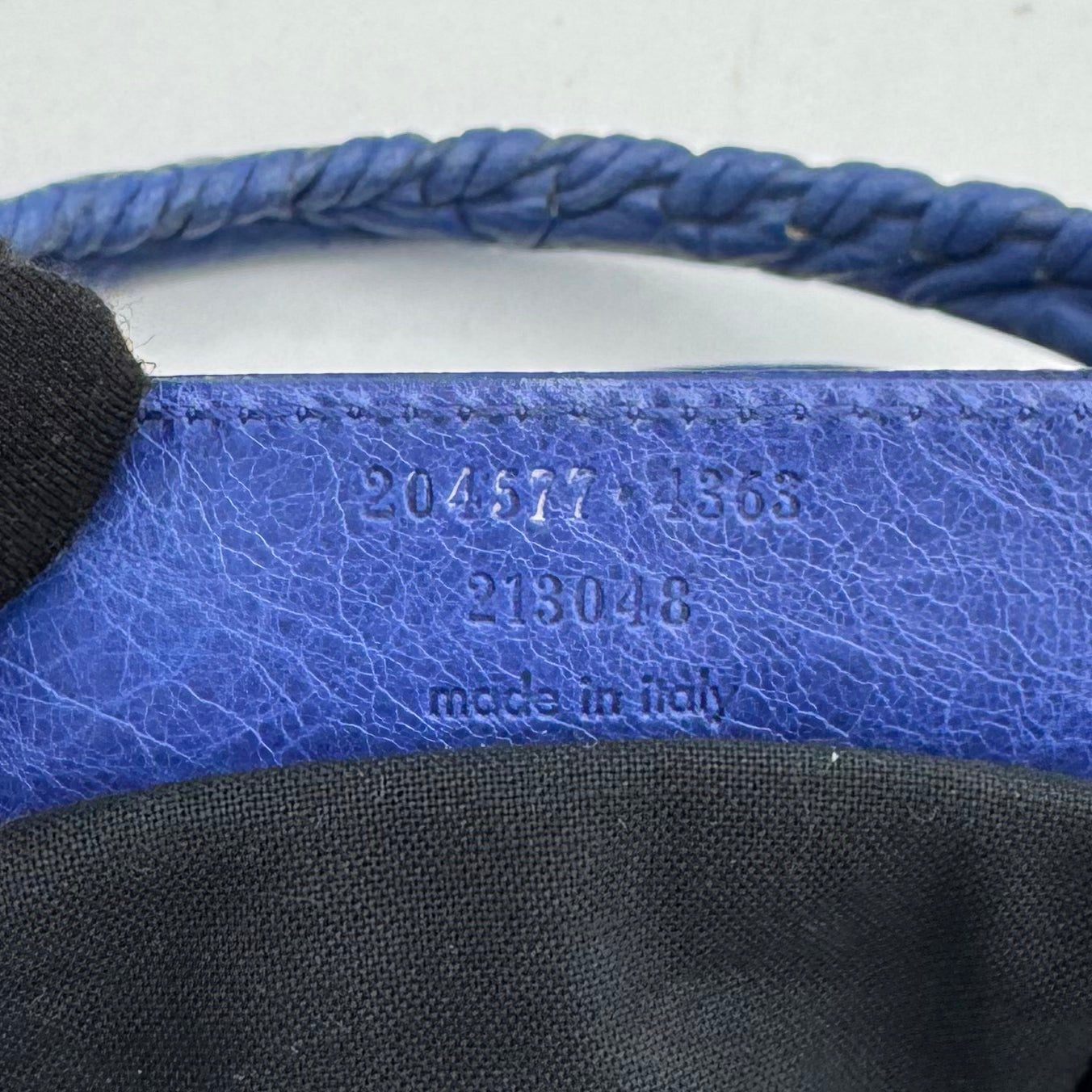 Balenciaga Royal Blue Giant 12 First Bag SHW