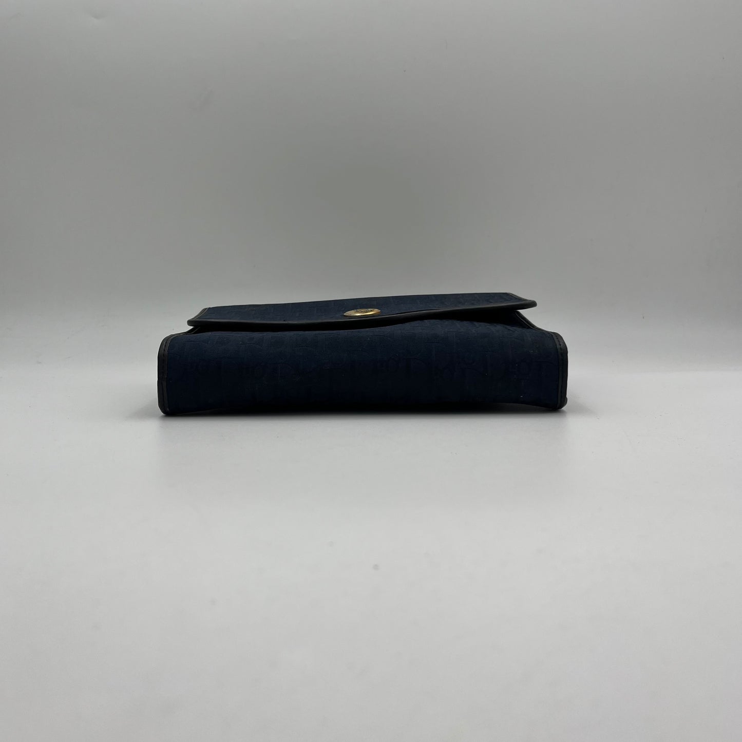 Christian Dior Dark Blue Trotter Flap Crossbody