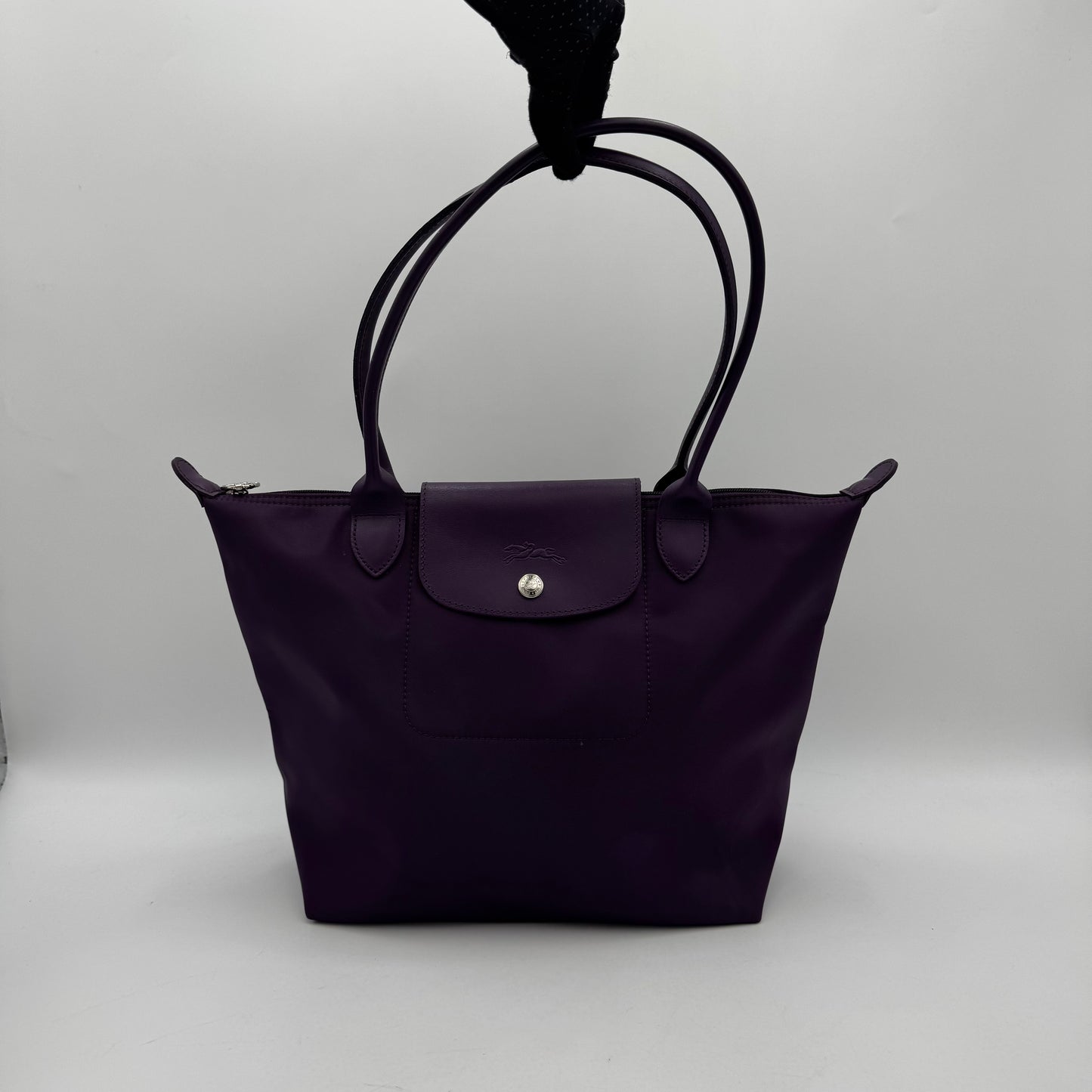 Longchamp Purple Neo Le Pliage Tote