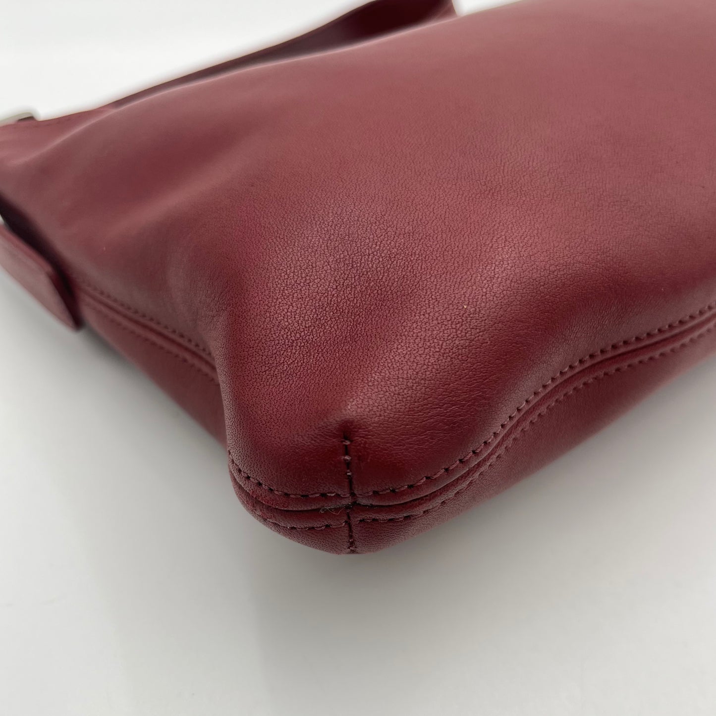 Coach Burgundy Leather Legacy Slim Shoulder Bag
