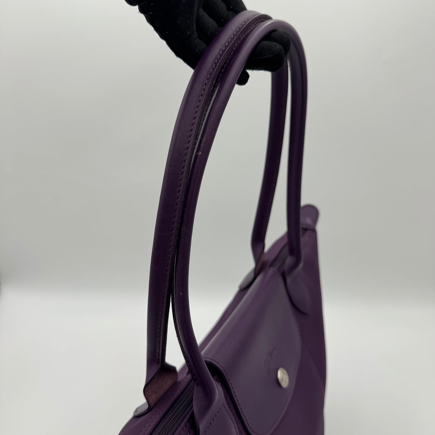 Longchamp Purple Neo Le Pliage Tote