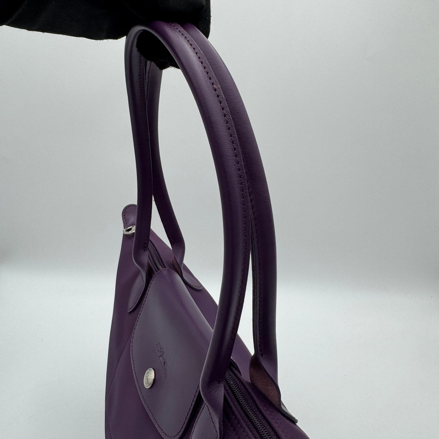 Longchamp Purple Neo Le Pliage Tote
