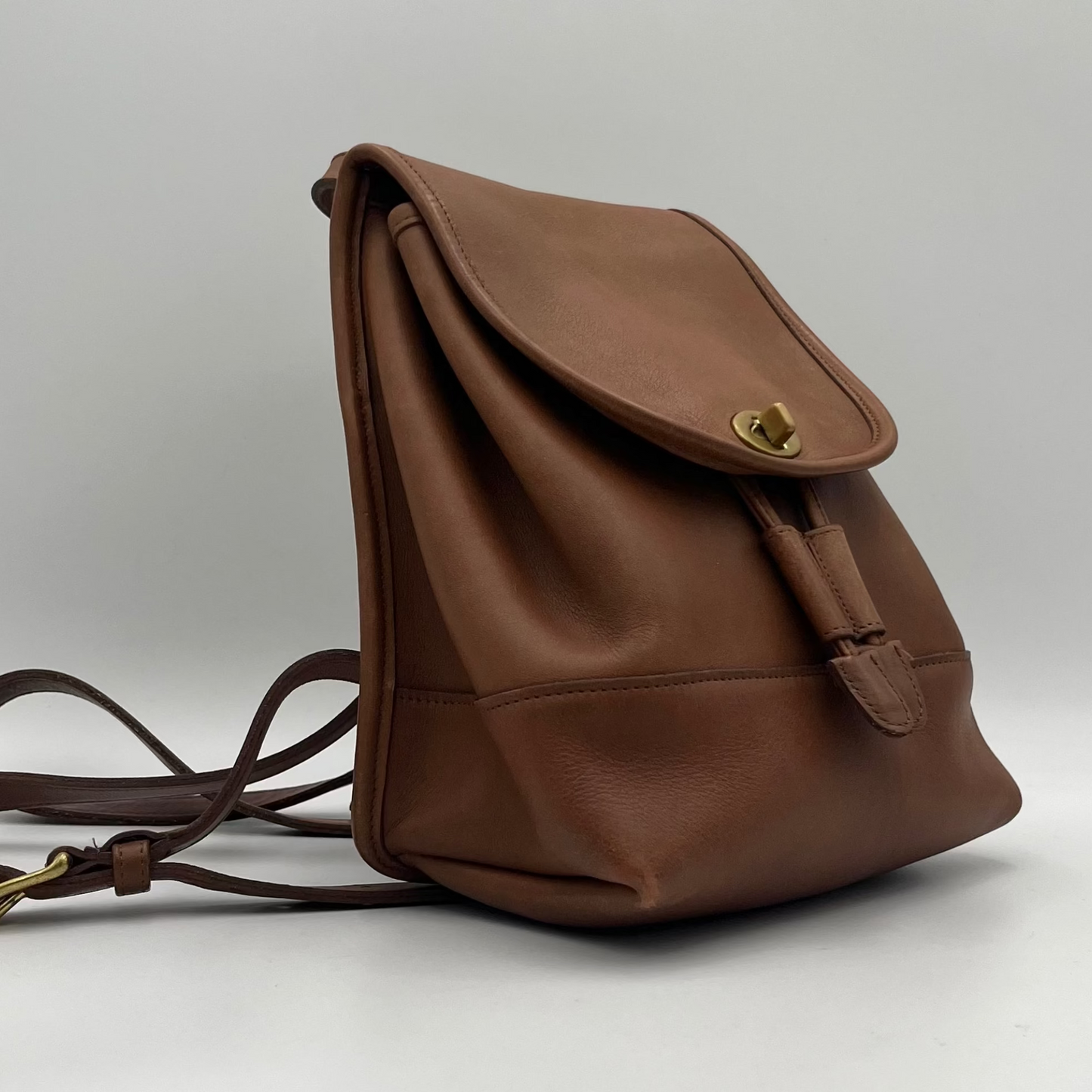 Coach British Tan Leather 9960 Backpack
