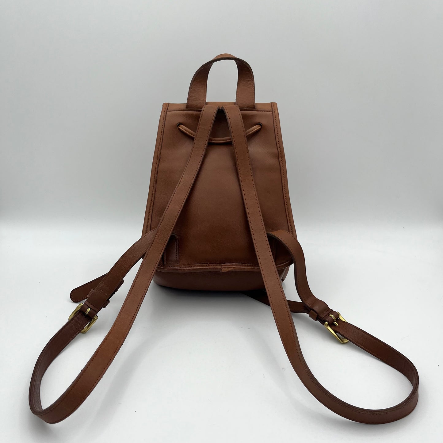 Coach British Tan Leather 9960 Backpack