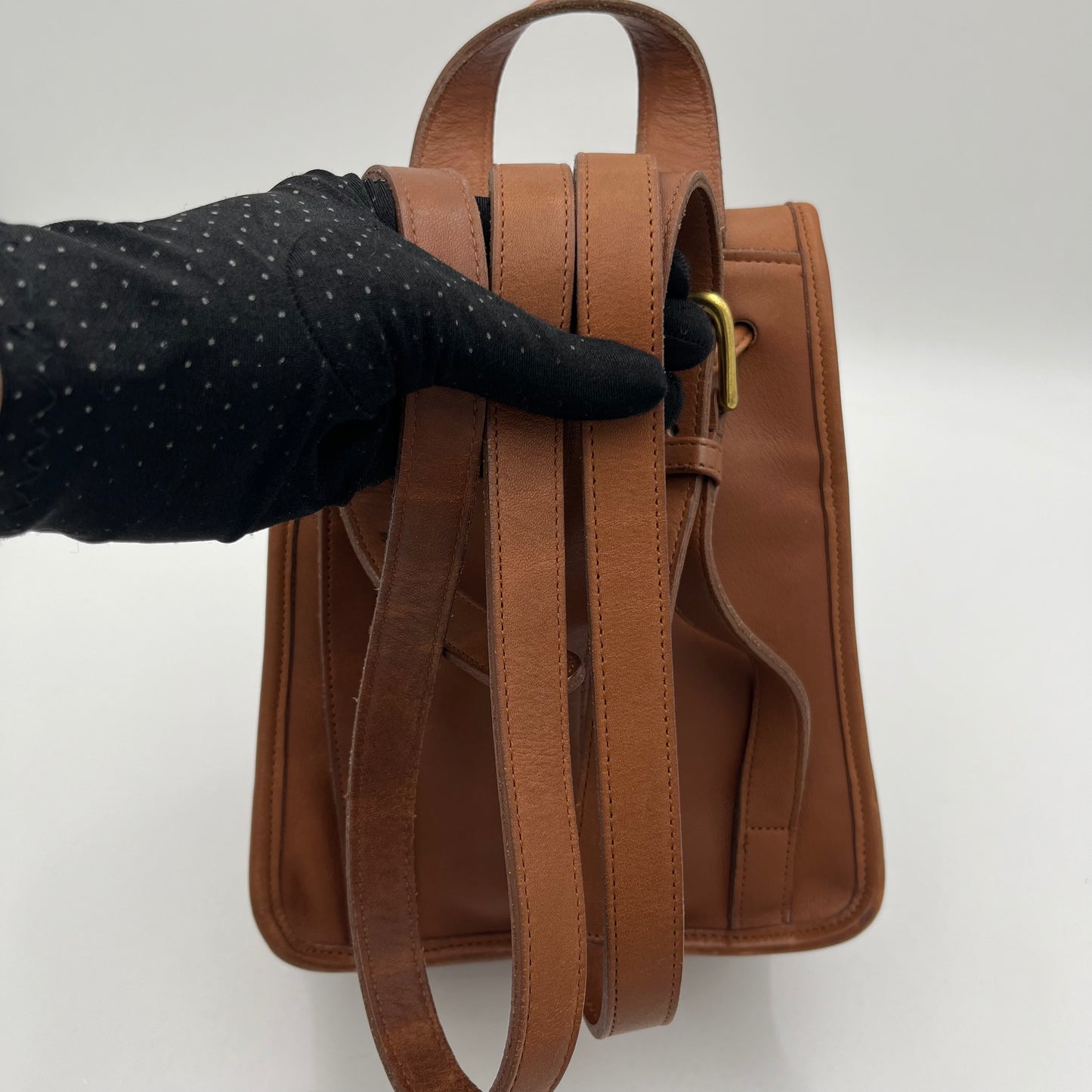 Coach British Tan Leather 9960 Backpack