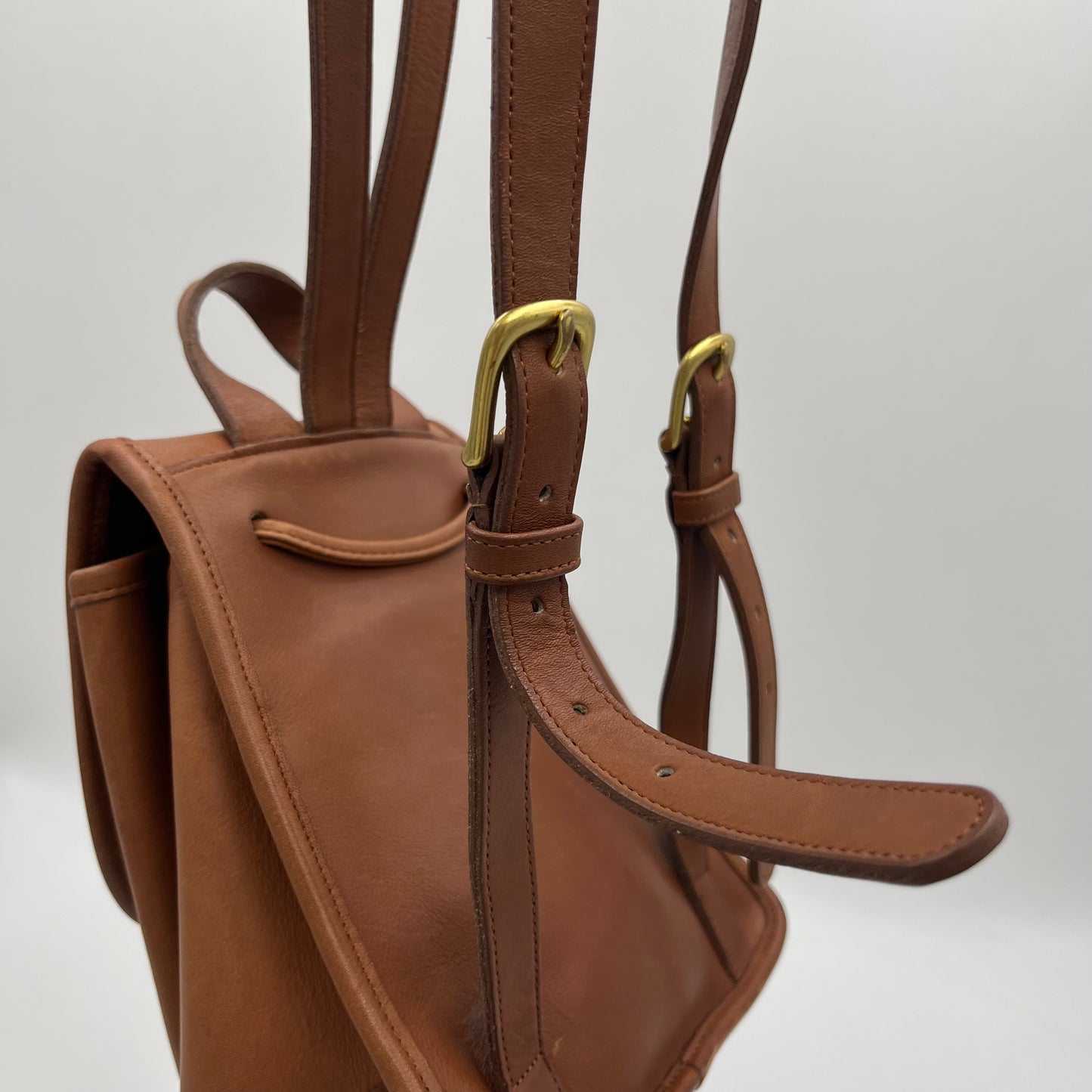 Coach British Tan Leather 9960 Backpack
